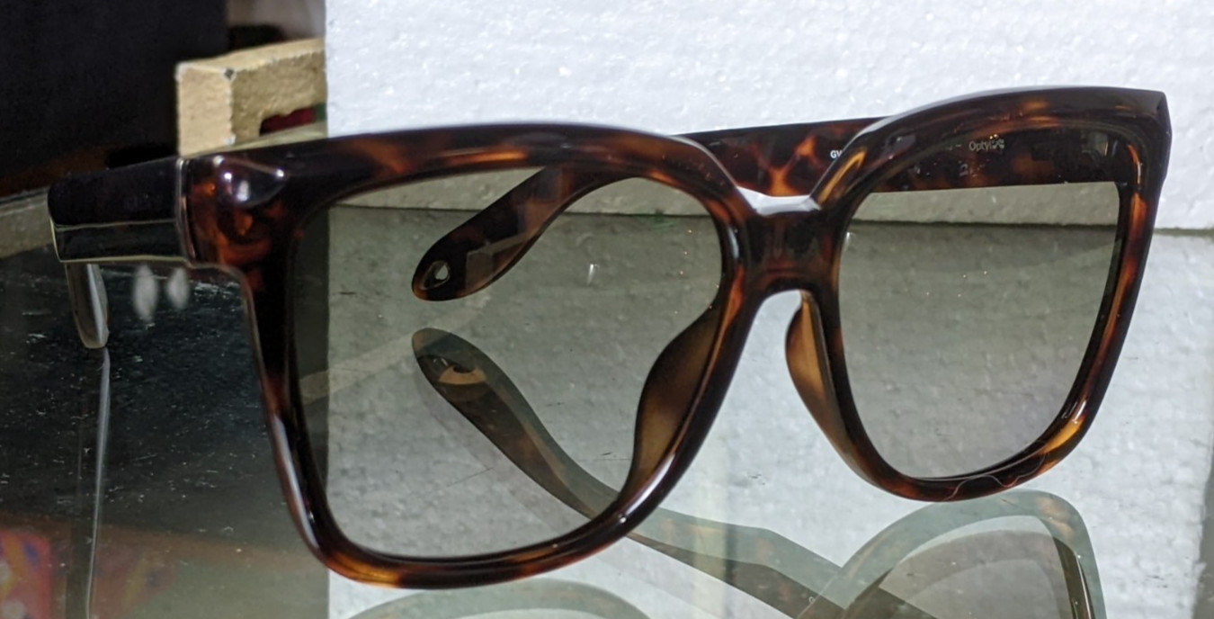 Givenchy Oversized Square Tortoise Sunglasses Mad… - image 3