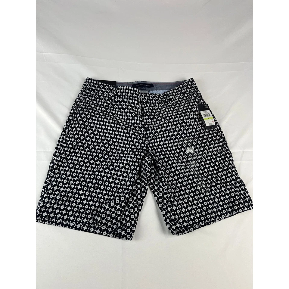 Tommy Hilfiger Mujer Negro Estampado Floral Hollywood Corto Talla 4 Foto 2 de 4