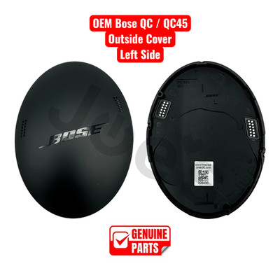 Bose QuietComfort QC45 Außen Ohrmuschel Abdeckung Links Schwarz OEM