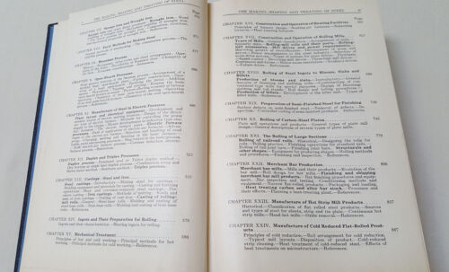 Die Herstellung, Formung und Behandlung von Stahl von US Steel Camp & Francis 6. Aufl. 1951 - Bild 9 von 12