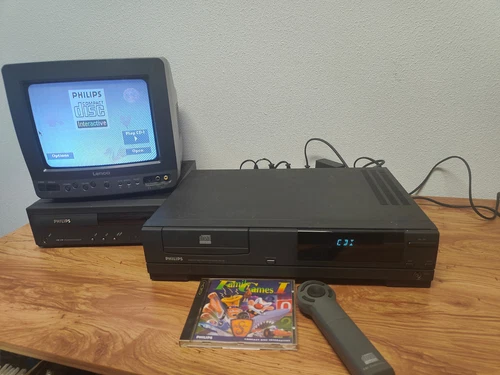 Philips Model 210 / 40 Gaming Console + Game RegionFree Player cd-i Retro cdi