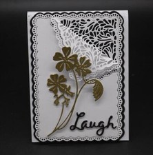 Flower Frame Metal Cutting Dies Scrapbooking Paper Crafts Embossing Stencils Cut