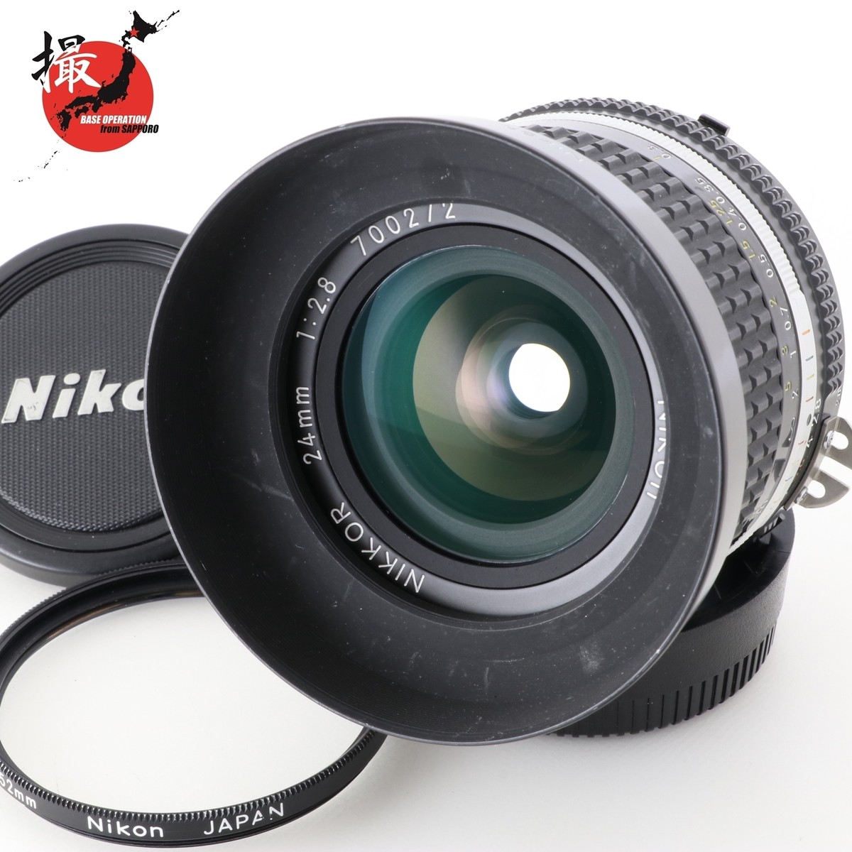Tested [Near MINT] SIC Nikon AiS Ai-S NIKKOR 24mm f/2.8 MF