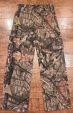 Mossy Oak Youth Boys 14/16 XL Camo Cargo Pants Hunting Casual
