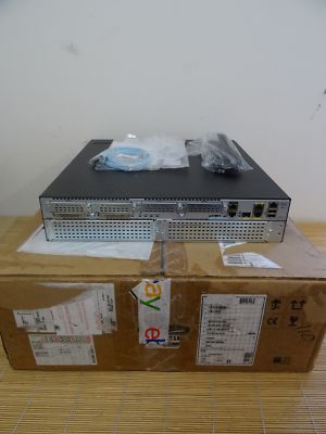 NEU Cisco C2921-VSEC/K9 Voice+Security ISR2 UC SEC DATA 2921-VSEC  NEW OPEN BOX 