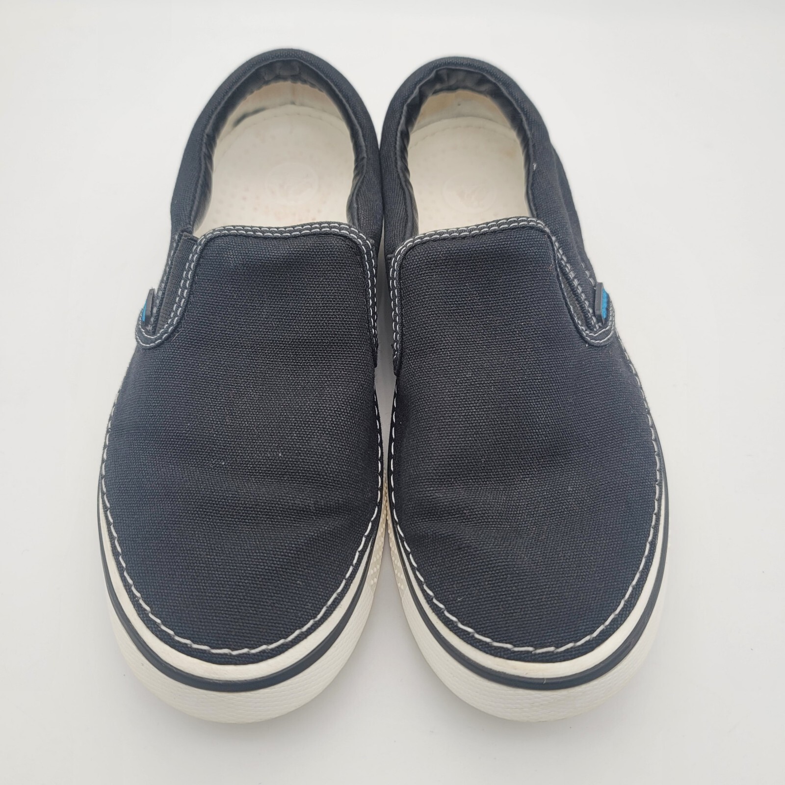 Crocs Norlin Slip On Canvas Loafers Women's Size 9 Me… Gem