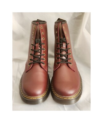Dr. Martens Chestnut Leather Ankle Boots Amazon.com | Dr. Martens Women main image 2