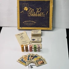 VTG MR. REE THE FIRESIDE DETECTIVE BOARD GAME ©1946 EDITION SELCHOW & RIGHTER