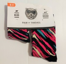 Pair of Thieves Stripe Sock Set Mom Size 6-10 Kid Small