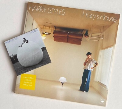 HARRY STYLES * HARRY'S HOUSE * LIMITED YELLOW VINYL LP + NUMBERED