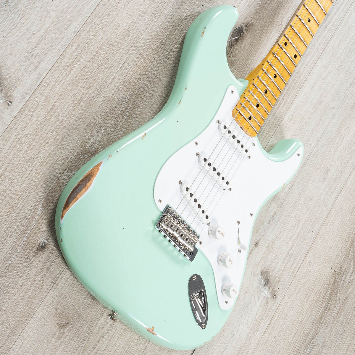 Fender Custom Shop Fat 1954 Stratocaster Relic Guitar, Faded Aged