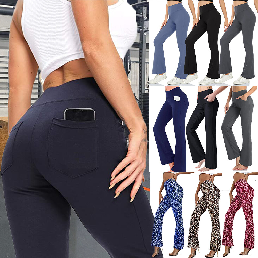 Womens Bootcut Workout Pants