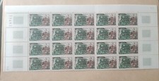 20 timbres YT 1589  omnibus de transport des facteurs journée du timbre 1968