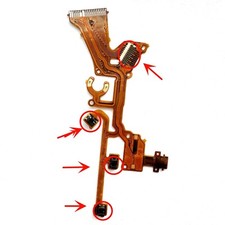 For Canon IXUS115 Autofocus Lens Cable with Component Camera Flex Cable socket