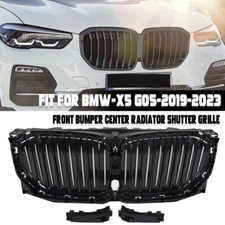 Fits 2019-2023 BMW G05 X5 M50i Front Radiator Air Grille Shutter Grille Replace