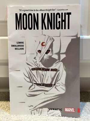 Moon Knight #1 Marvel Comic Book 2016 Lunatic Lemire Smallwood Bellaire