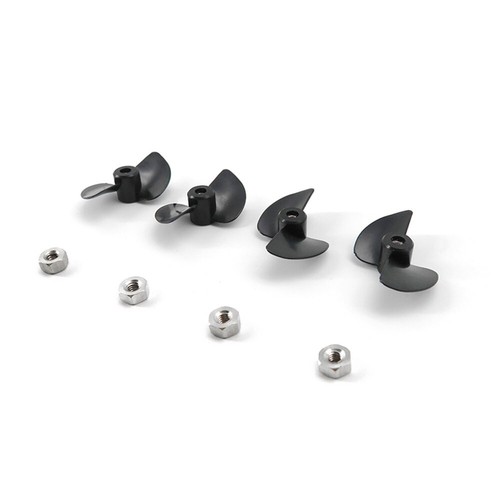 4PCS Left/Right Propeller Nut Set for Flytec V002 V005 Crocodile Head Toys I2W0 - Picture 3 of 9