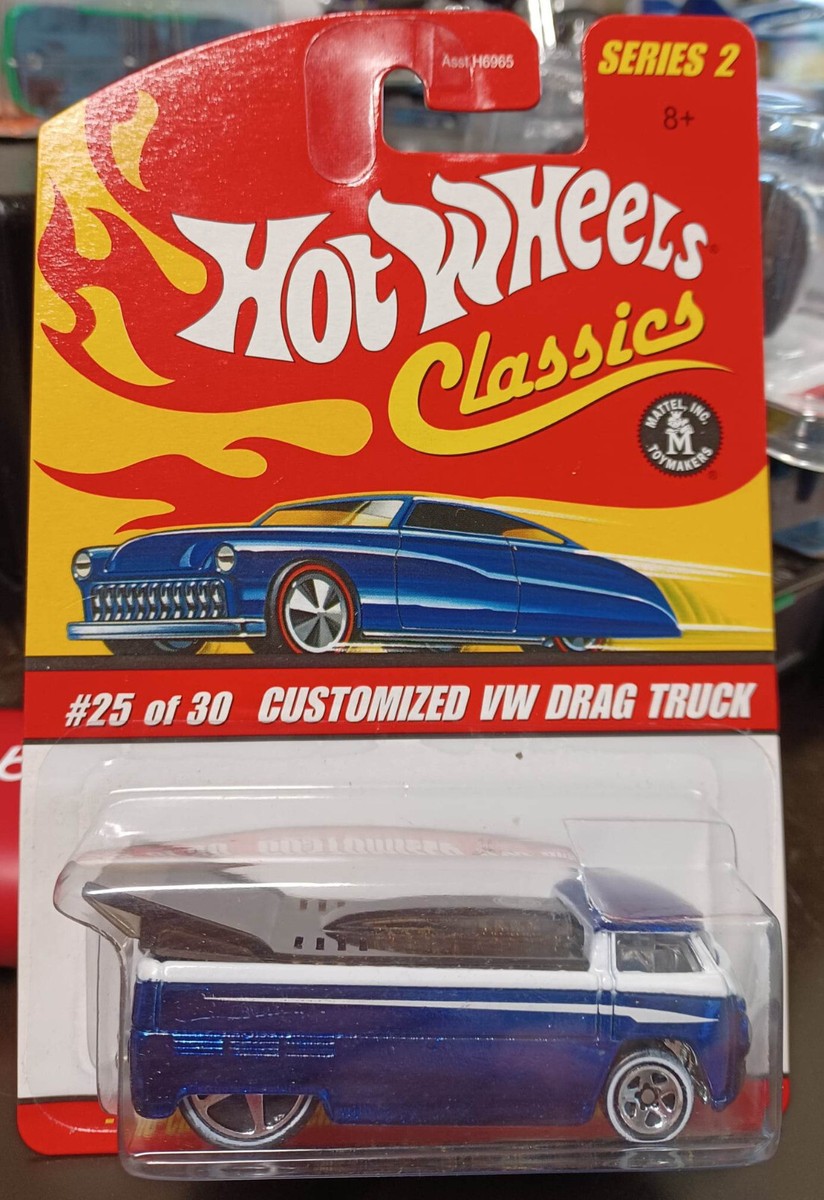 ミニカー HotWheels Classics VW DRAG TRUCK Amazon.com: Hot Wheels Classics Series 2 Customized Red VW