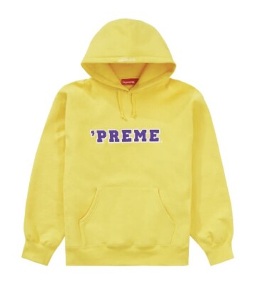 SUPREME PREME Hooded Sweatshirt FW22 HOODIE SIZE XL | eBay