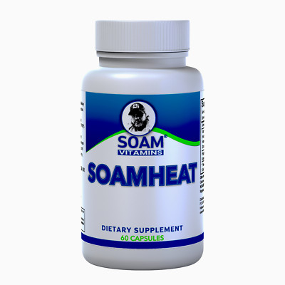 SOAMHEAT- Multivitamins - Energy Metabolism Support - Cognitive Support - 60 CAP