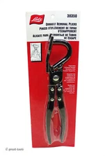 EXHAUST PIPE REMOVAL PLIERS – rubber support hanger tool – Made in the USA