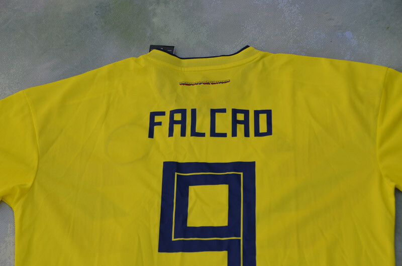 Adidas Colombia National Soccer Team Radamel Falcao #9 Jersey Size