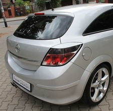 Rear Eyebrows for VAUXHALL OPEL Astra H GTC VXR 2005 - 2010 Eyelids ABS Plastic