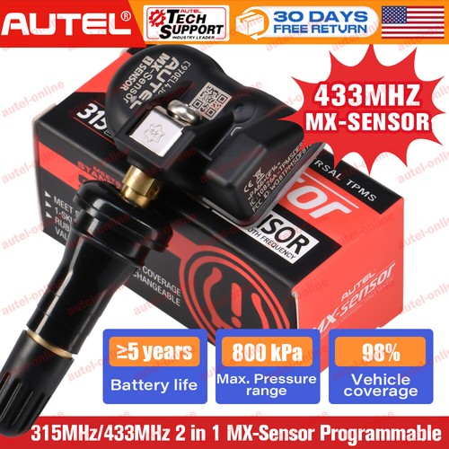 Autel TPMS Sensor MX-Sensor 315MHz & 433MHz Programmable Universal Rubber Valve - Bild 14 von 19
