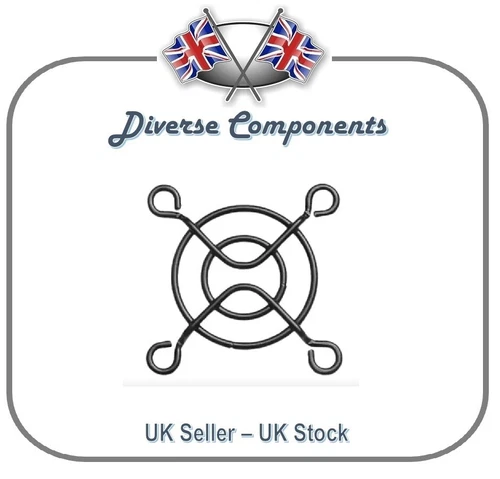 Fan Guard/Finger Guard 40mm Black