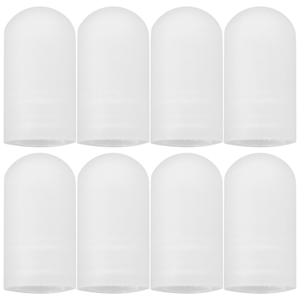 10 Pcs Drum Mute Tips Drumstick Ends Caps Accessories Rubber Sleeve eBay