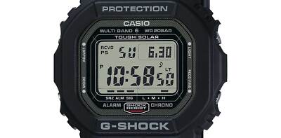 Casio Herren Uhr GW-5000U-1ER G-Shock Solar Funkuhr