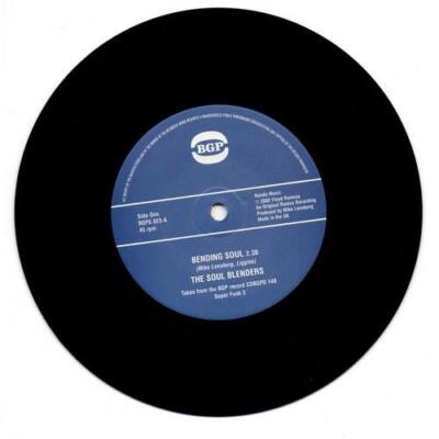 SOUL BLENDERS Bending Soul  / Funky Night Club -New Funk Soul 45 (BGP) 7'' Listen