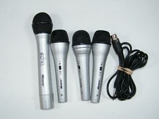 (4) Memorex Microphones, One Has Cord / One Wireless
