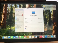 Apple MacBook Air A2337 13.3" M1 CPU 8GB 512GB Silver USED Read* #947