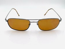 Vintage Lamy Tuscon Gray Metal Pilot Sunglasses France FRAMES ONLY