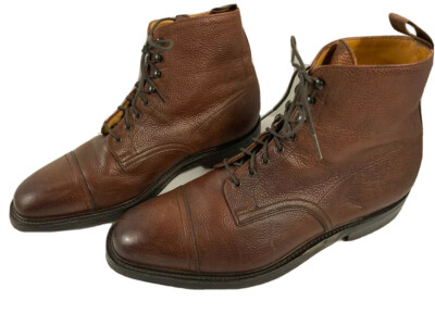 HENRY MAXWELL LONDON mens brown leather Shoes London UK 11 G US 12 - 31806/442