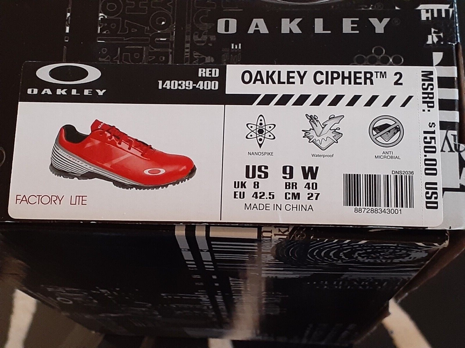 MENS OAKLEY CIPHER 2 GOLF SHOES 9W eBay