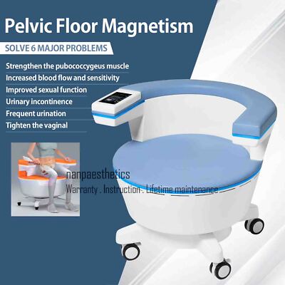 Woman Postpartum Pelvic Floor Recovery Chair EMS Pelvic Muscle ...