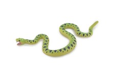 Mojave Rattlesnake, Green Realistic Snake Toy, Kids, Gift, 4 1/2" CH690 BB173