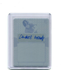 2022 Leaf Perfect Game Showcase Cyan Printing Plate Landon Maroudis Auto 1/1