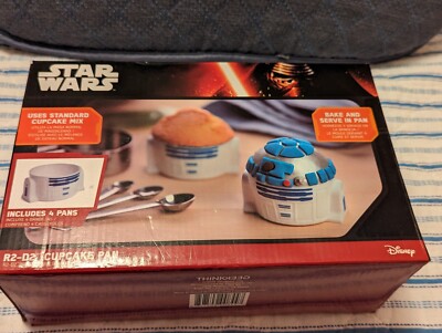 Disney Star Wars R2D2 Silicone Cupcake Or Muffin Bake And Serve
