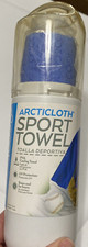 Cooling Towel O2COOL ArctiCloth Sport Blue 13x33" Moisture Wicking Re-useable