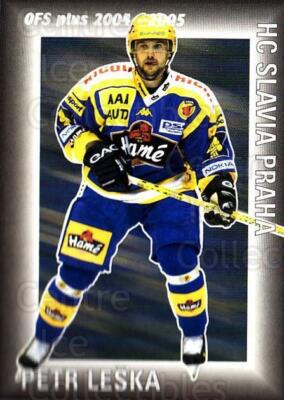 2004-05 Czech OFS Assist Leaders #2 Petr Leska