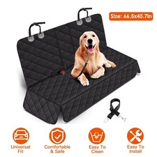 Dog Car Seat Cover Back Seat Protector Waterproof Nonslip Pet Hammock for SUV