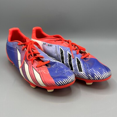 Adidas F10 TRX FG Messi Men's 10 Outdoor Soccer Cleats Boots Coral