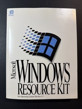 Microsoft Windows Resource Kit Ver 3.1 Book And Software New 1992