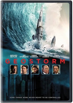 Geostorm (DVD, 2018) Starring Gerald Butler and Ed Harris