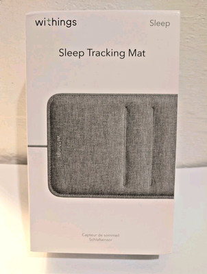 Withings Sleep (WSM02-All-US) Sleep Tracking Mat - New Sealed