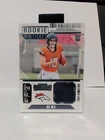 2024 Panini Contenders-Rookie Ticket Swatches Variation Bo Nix #RTS-BNX(MEM, RC)