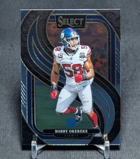 Bobby Okereke Premier Level 2024 Panini Select Football Card 109 New York Giants